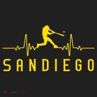 San Diego Baseball Heartbeat SD Tumbler thumb 3