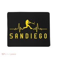 San Diego Baseball Heartbeat SD Mousepad thumb 0