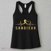 San Diego Baseball Heartbeat SD Women's Tank Top thumb 3