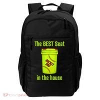 Softball Dad Best Seat In The House Pitcher Catcher Backpack thumb 0