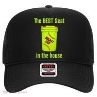 Softball Dad Best Seat In The House Pitcher Catcher Hat thumb 0