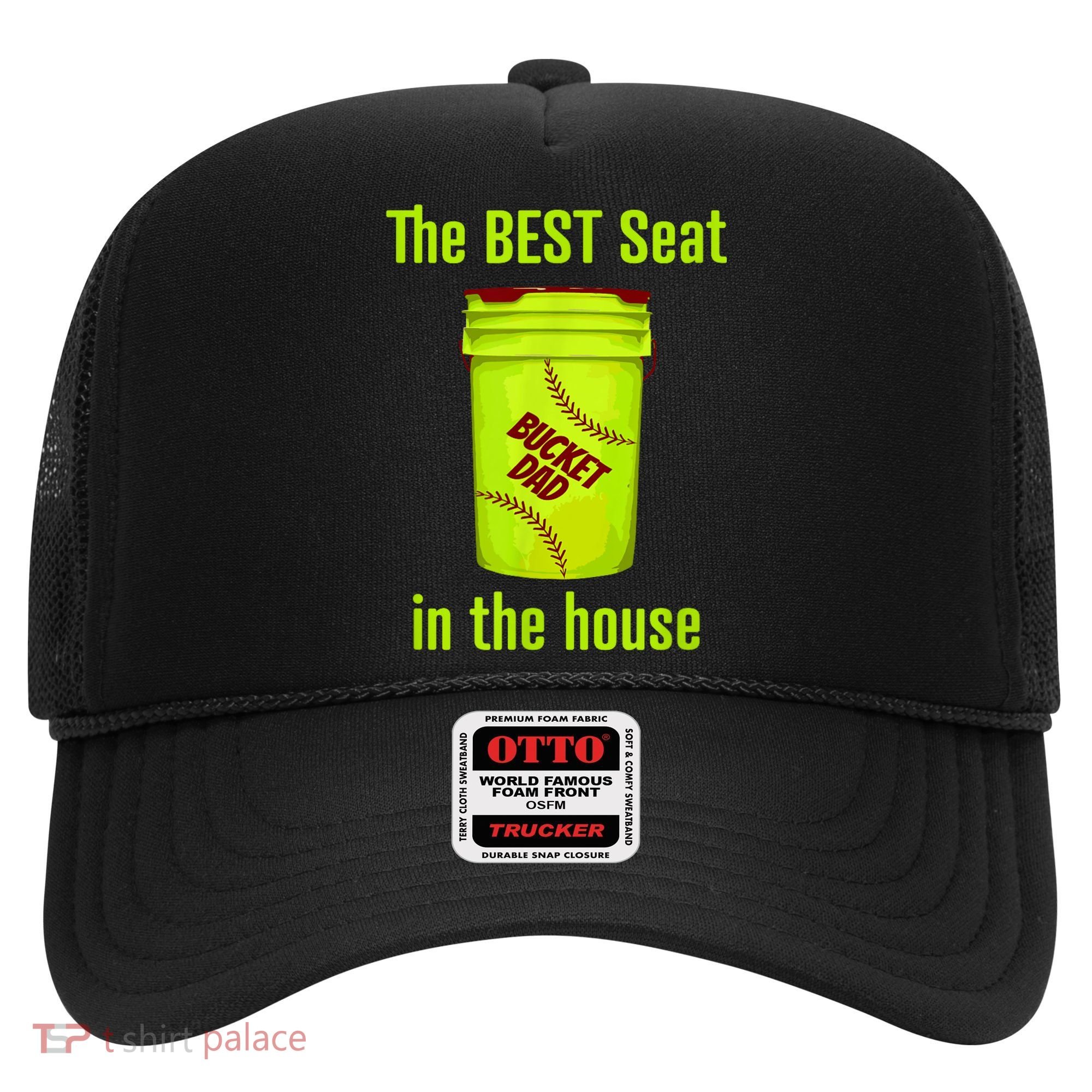 Softball Dad Best Seat In The House Pitcher Catcher Hat