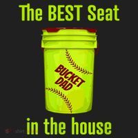 Softball Dad Best Seat In The House Pitcher Catcher Hat thumb 2