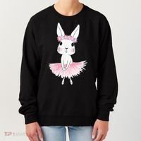 Sweet Dancing Ballerina Bunny Ballet Rabbit Girl For Women's Sweatshirt thumb 0