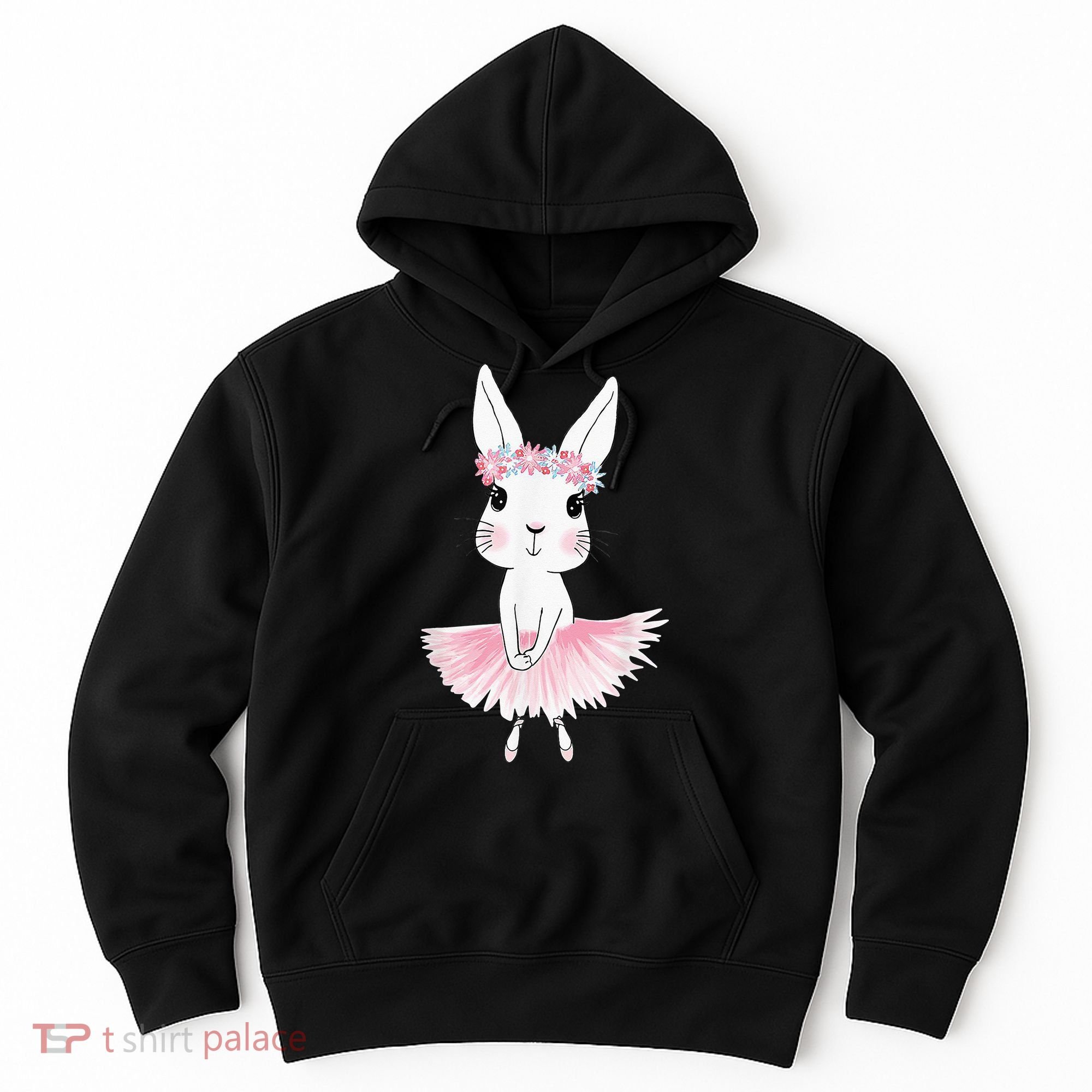 Sweet Dancing Ballerina Bunny Ballet Rabbit Girl For Hoodie