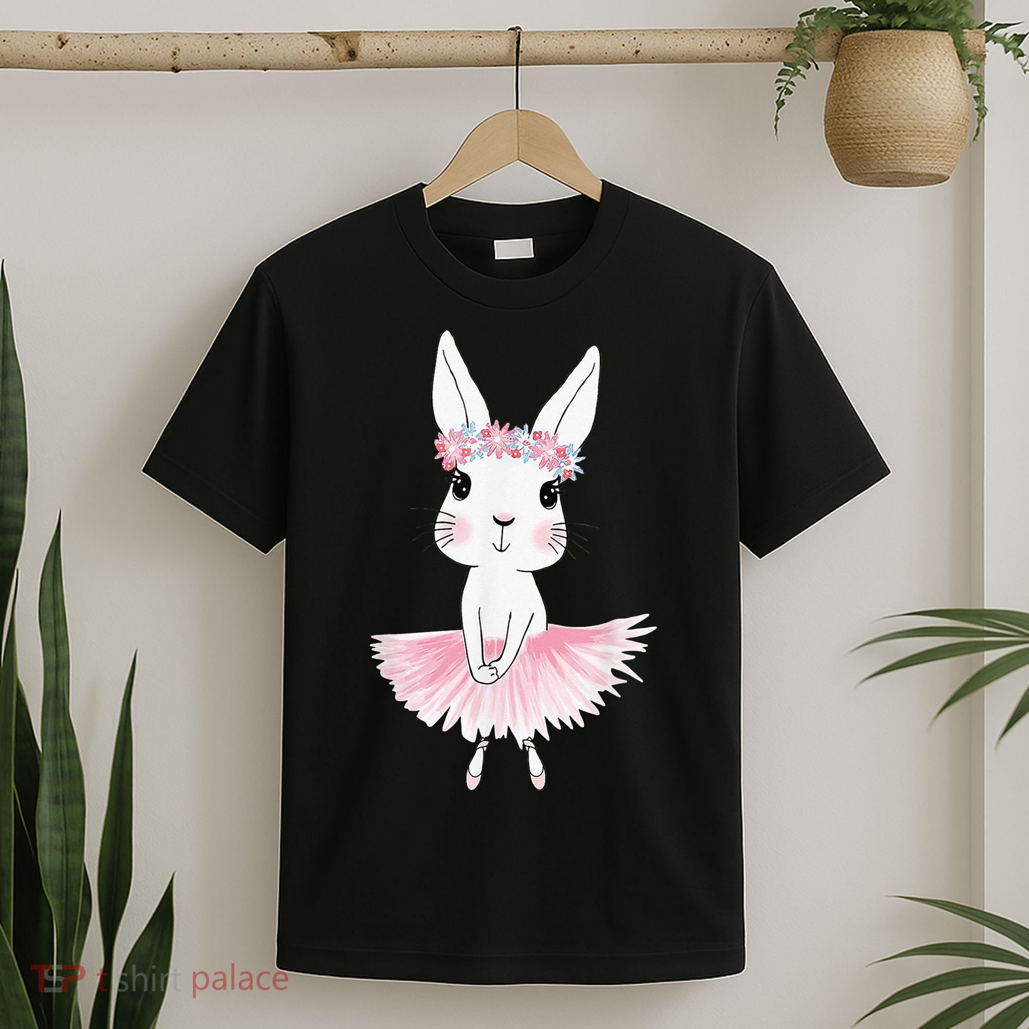 Sweet Dancing Ballerina Bunny Ballet Rabbit Girl For T-Shirt
