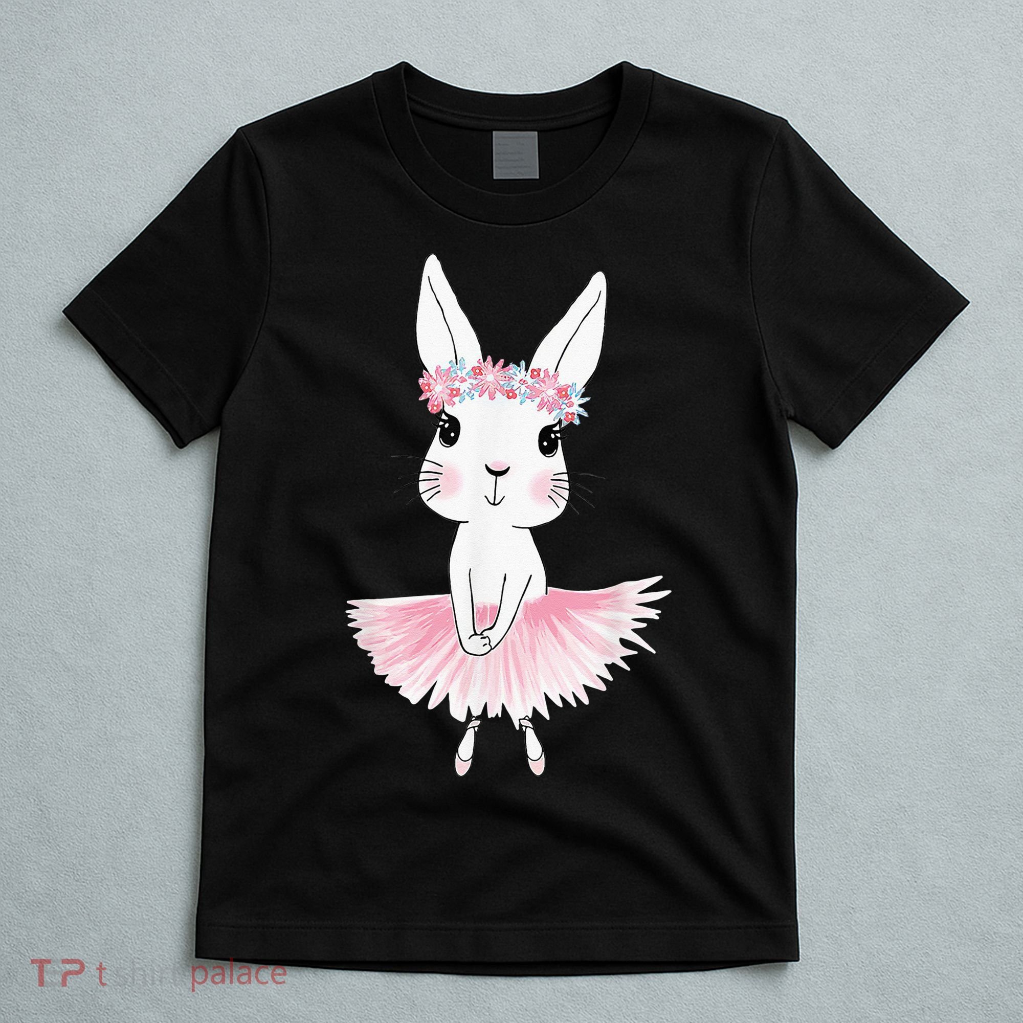 Sweet Dancing Ballerina Bunny Ballet Rabbit Girl For T-Shirt