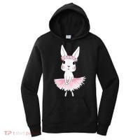 Sweet Dancing Ballerina Bunny Ballet Rabbit Girl For Women's Hoodie thumb 0