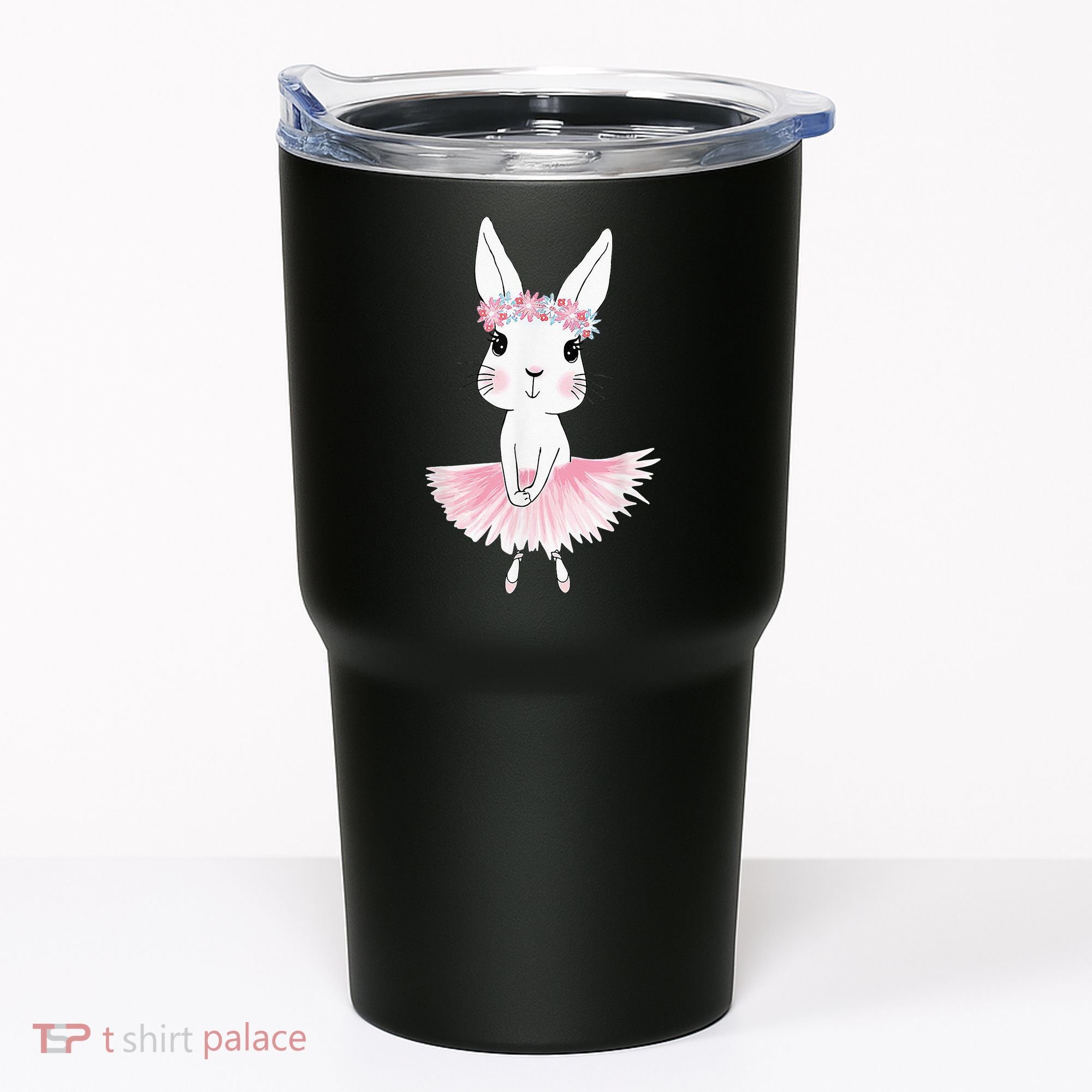 Sweet Dancing Ballerina Bunny Ballet Rabbit Girl For Tumbler