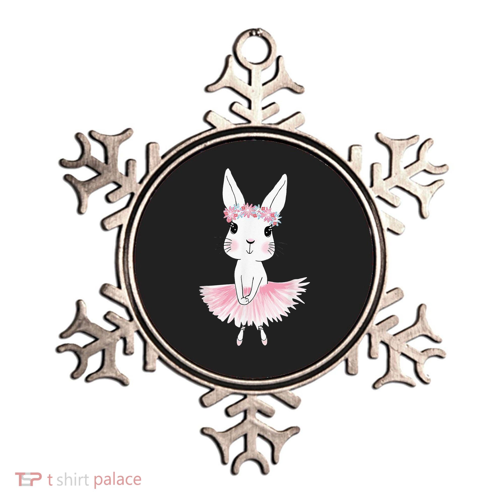 Sweet Dancing Ballerina Bunny Ballet Rabbit Girl For Ornament