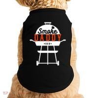 Smoky Daddy Bbq Grill Party Present Gift Doggie Tank thumb 0