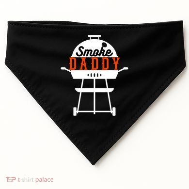 Smoky Daddy Bbq Grill Party Present Gift USA-Made Doggie Bandana