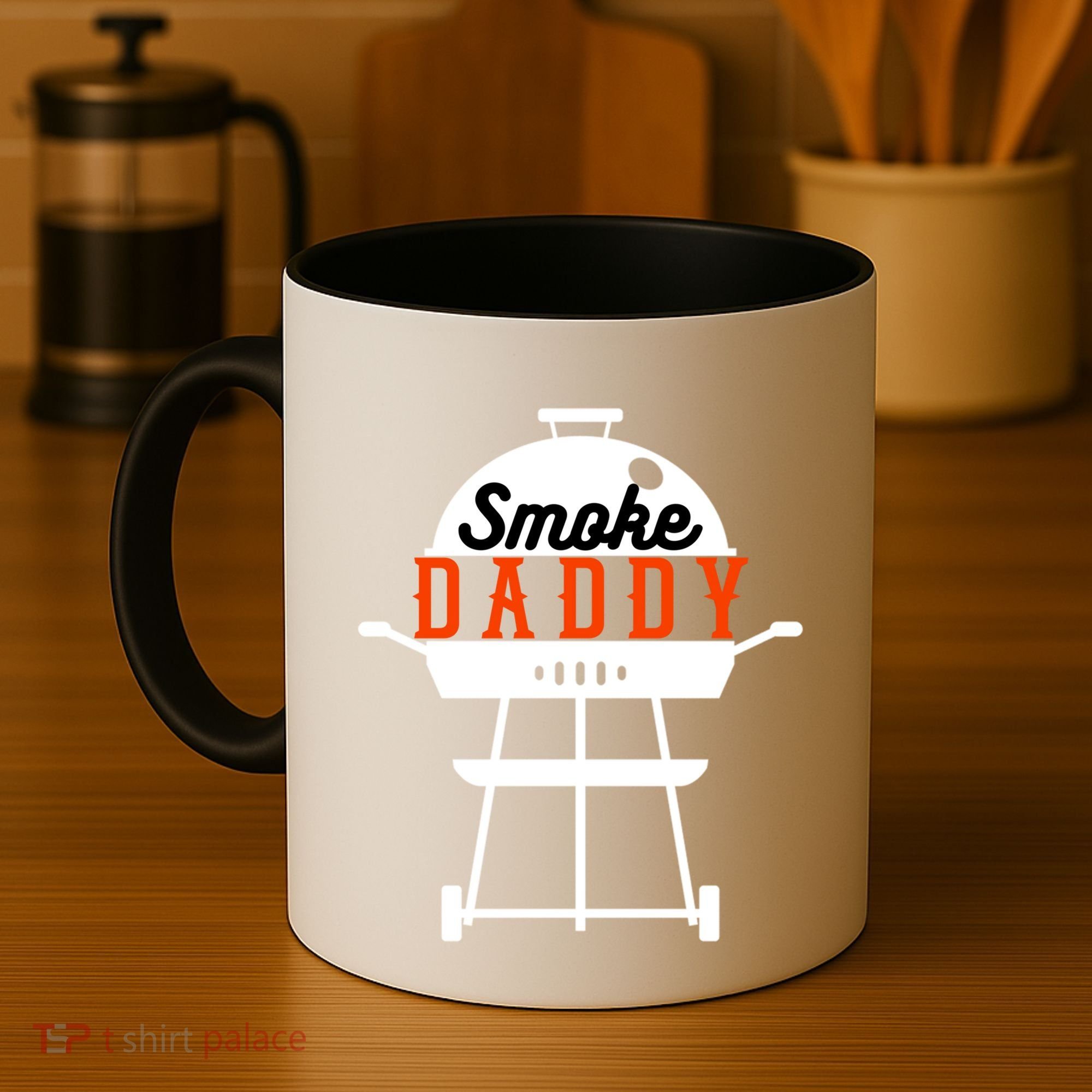 Smoky Daddy Bbq Grill Party Present Gift Coffee Mug