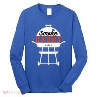 Smoky Daddy Bbq Grill Party Present Gift Long Sleeve Shirt thumb 0