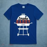 Smoky Daddy Bbq Grill Party Present Gift T-Shirt thumb 5