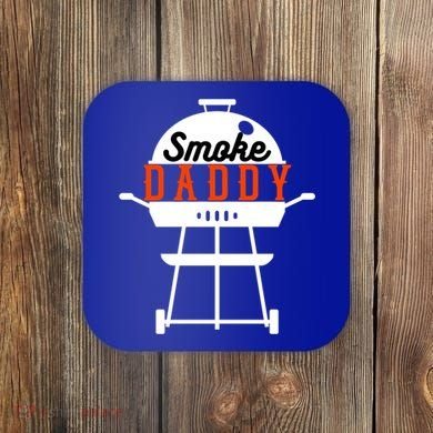 Smoky Daddy Bbq Grill Party Present Gift Coaster