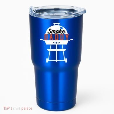 Smoky Daddy Bbq Grill Party Present Gift Tumbler
