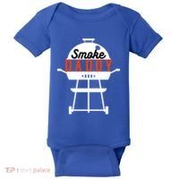 Smoky Daddy Bbq Grill Party Present Gift Baby Bodysuit thumb 0