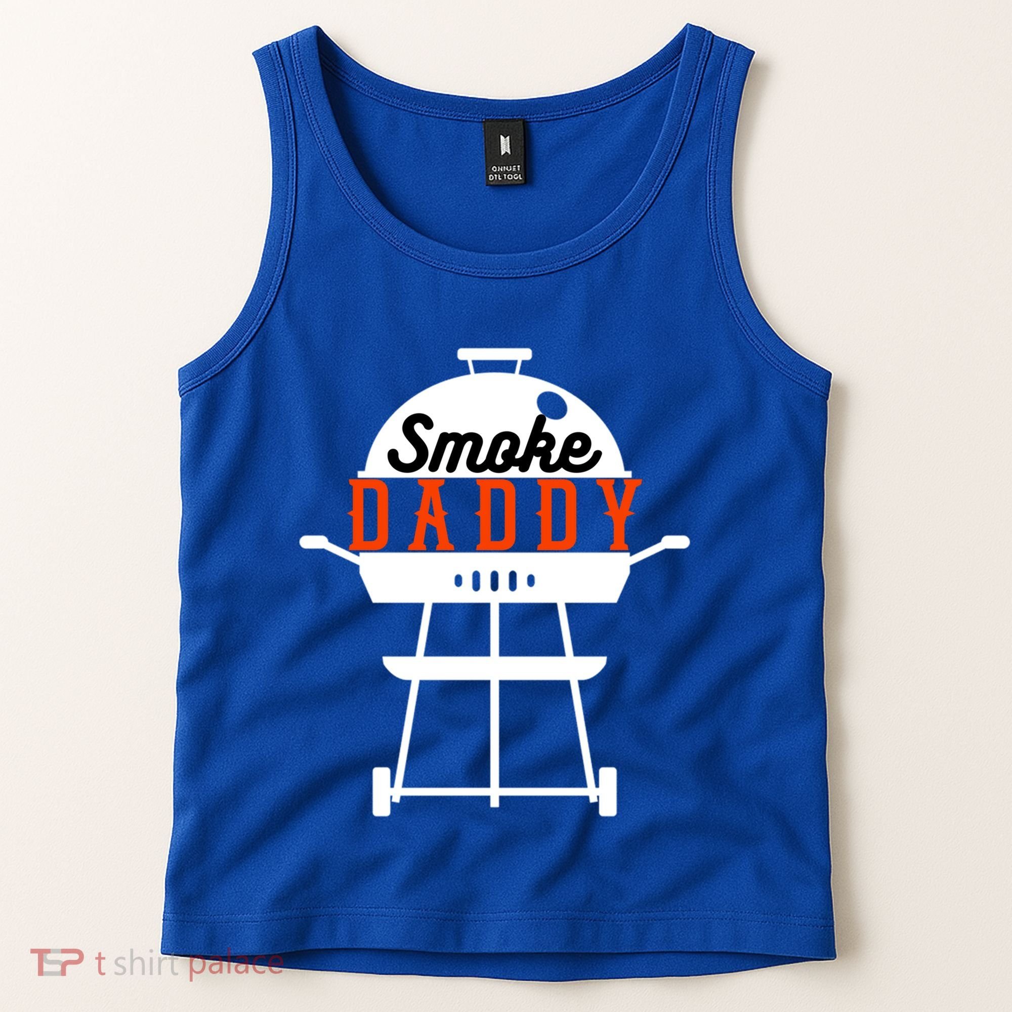 Smoky Daddy Bbq Grill Party Present Gift Tank Top