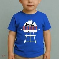Smoky Daddy Bbq Grill Party Present Gift Toddler T-Shirt thumb 2