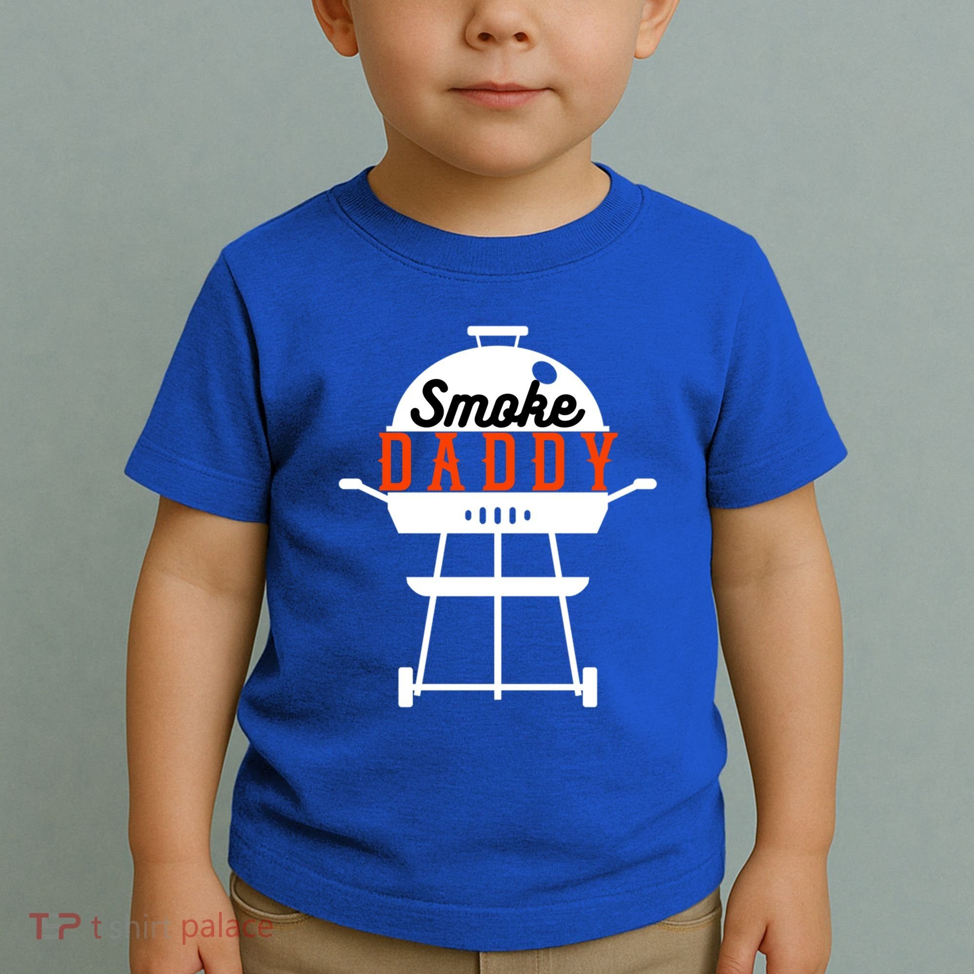 Smoky Daddy Bbq Grill Party Present Gift Toddler T-Shirt