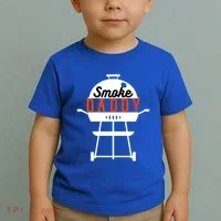 Smoky Daddy Bbq Grill Party Present Gift Toddler T-Shirt thumb 2