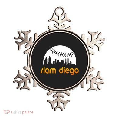 Slam Diego Baseball Fan Ornament