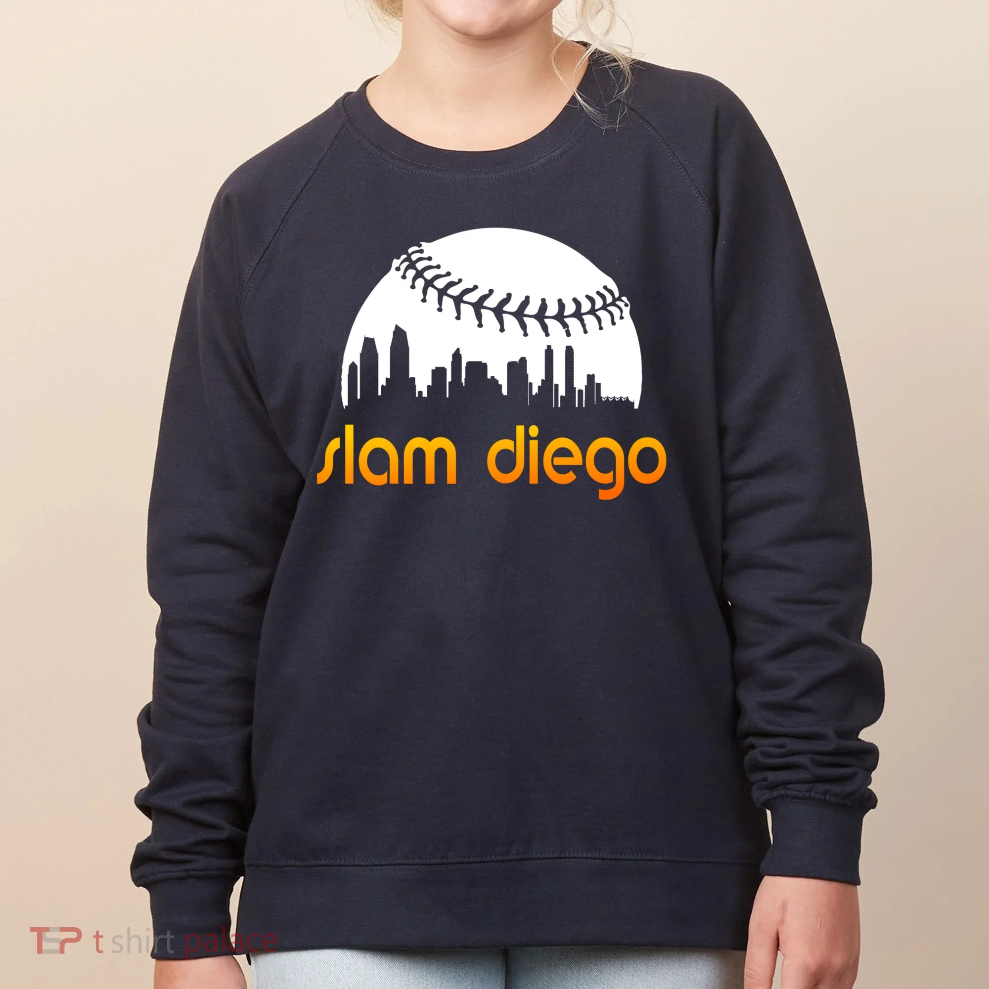 Slam Diego Baseball Fan Women's Sweatshirt