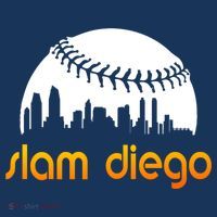 Slam Diego Baseball Fan Women's Hoodie thumb 2