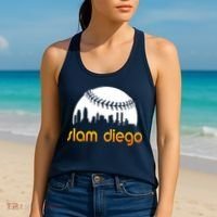 Slam Diego Baseball Fan Women's Tank Top thumb 2