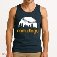 Slam Diego Baseball Fan Tank Top thumb 3