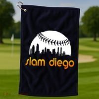Slam Diego Baseball Fan Golf Towel thumb 1