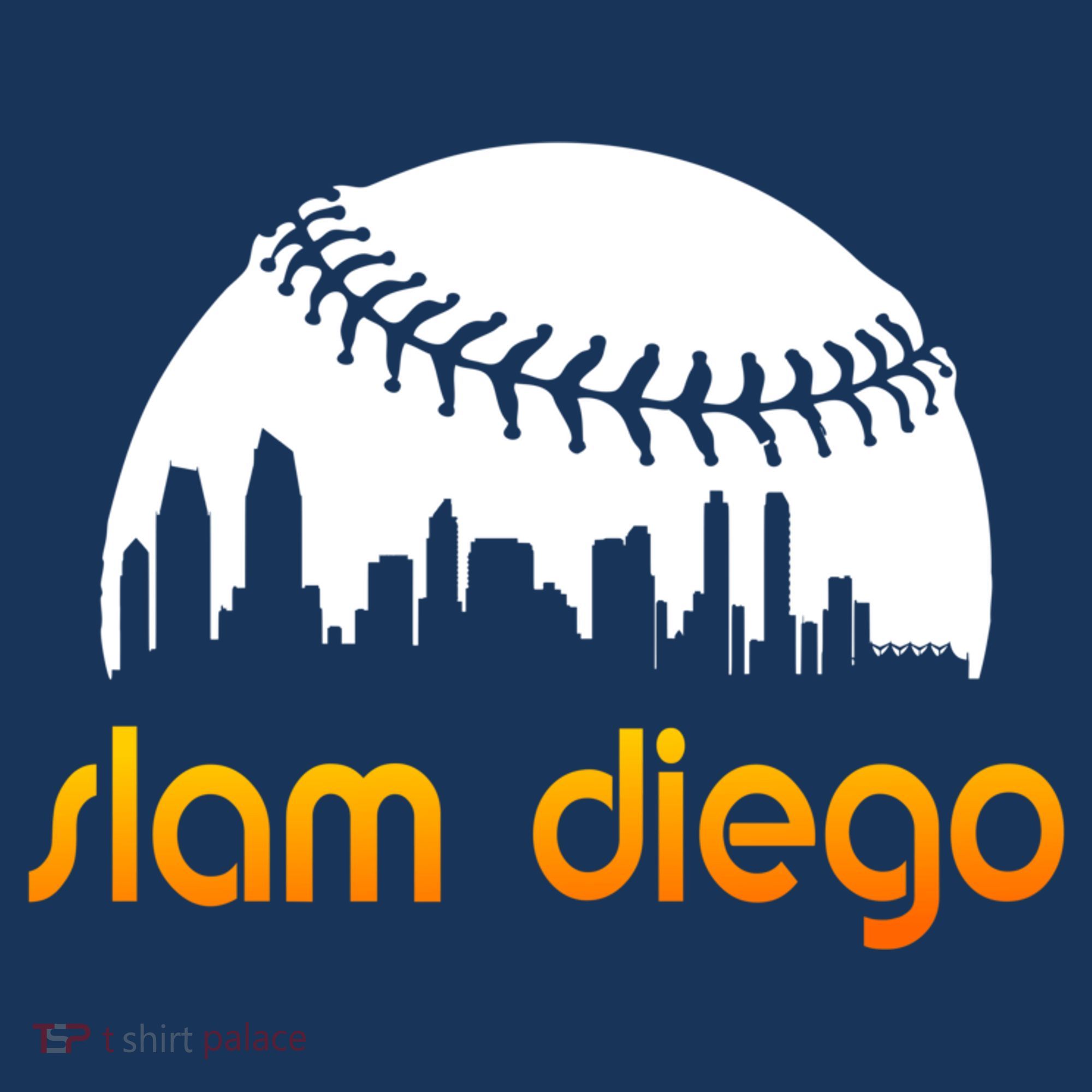 Slam Diego Baseball Fan Women's Long Sleeve Shirt
