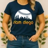 Slam Diego Baseball Fan Women's T-Shirt thumb 2