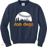 Slam Diego Baseball Fan Kids Sweatshirt thumb 0