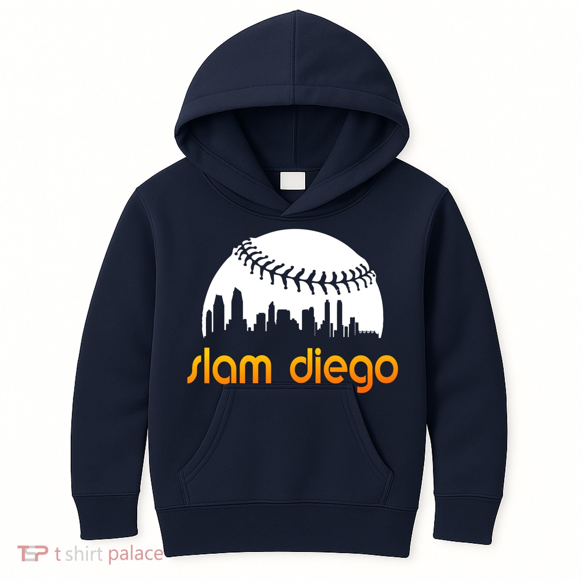 Slam Diego Baseball Fan Kids Hoodie