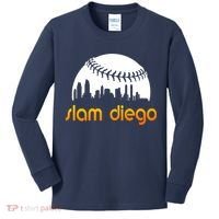 Slam Diego Baseball Fan Kids Long Sleeve Shirt thumb 0