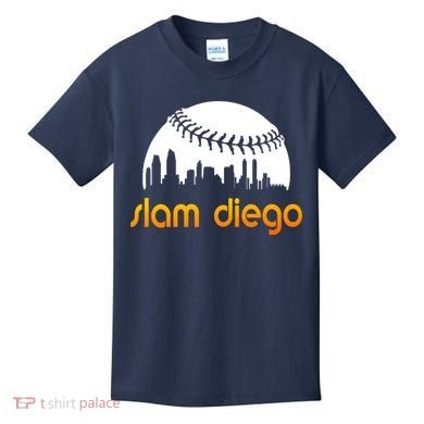 Slam Diego Baseball Fan Kids T-Shirt
