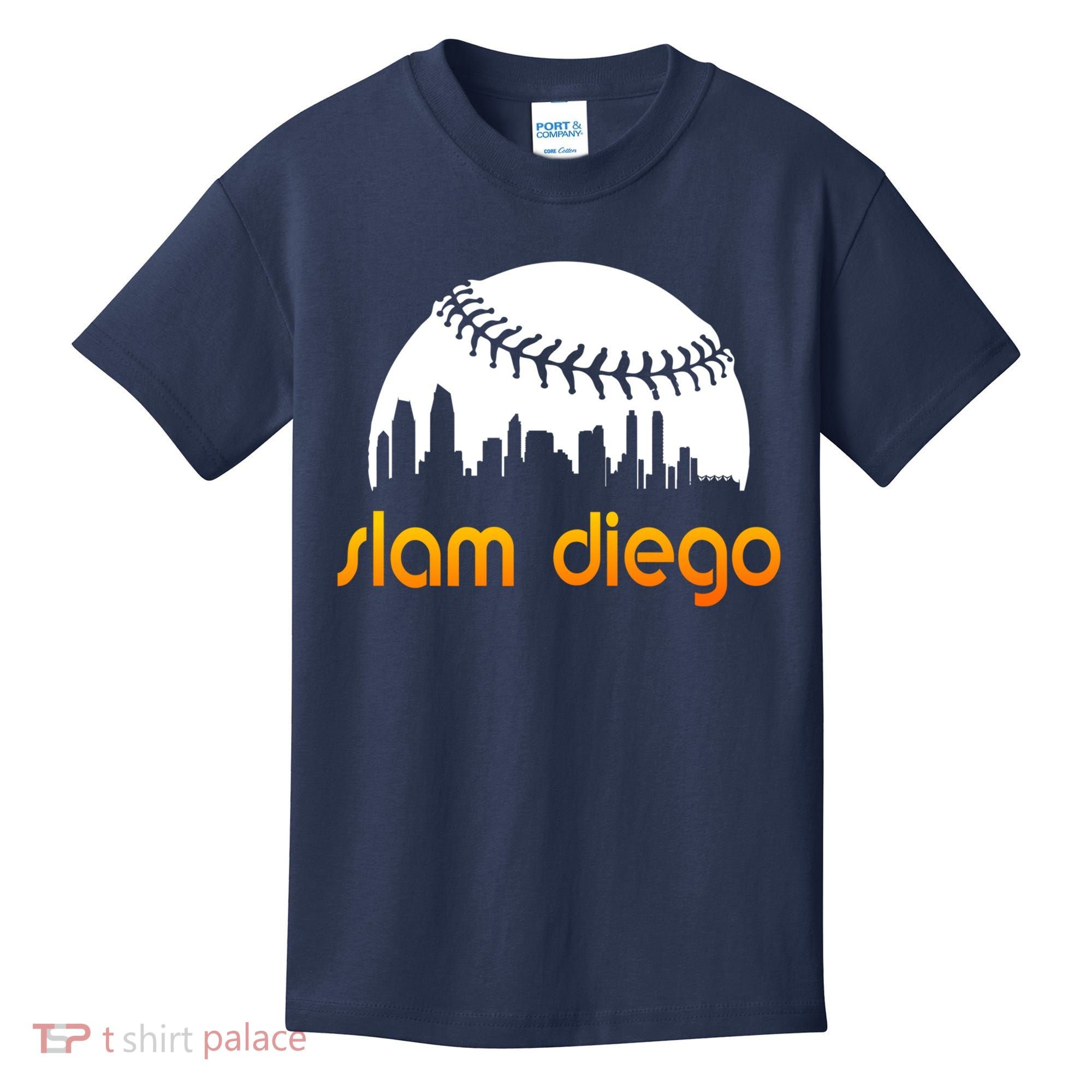 Slam Diego Baseball Fan Kids T-Shirt