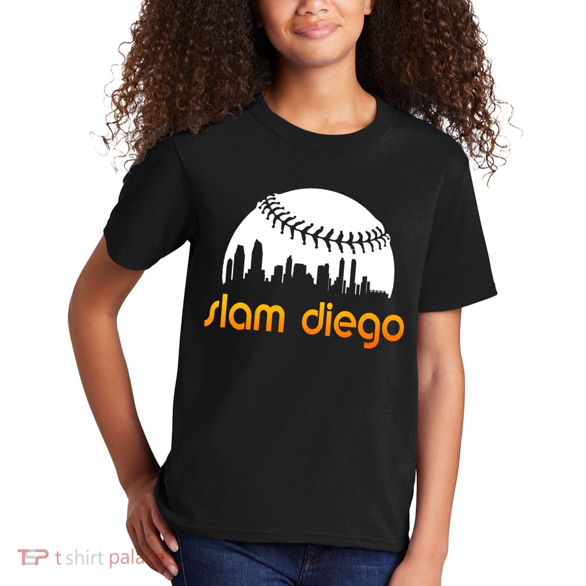 Slam Diego Baseball Fan Kids T-Shirt
