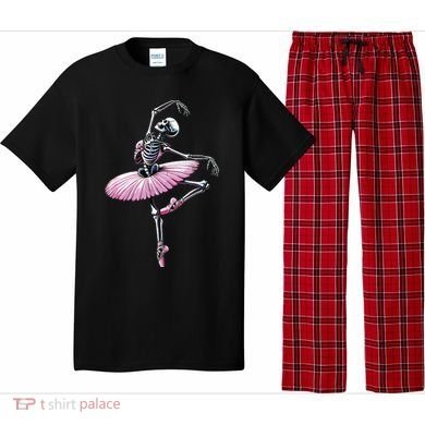 Skeleton Dancing Ballet Lovers Spooky Halloween Dancer Pajama Set