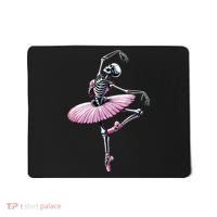 Skeleton Dancing Ballet Lovers Spooky Halloween Dancer Mousepad thumb 0
