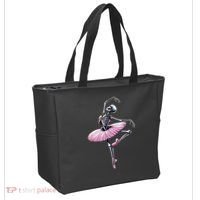Skeleton Dancing Ballet Lovers Spooky Halloween Dancer Tote Bag thumb 2