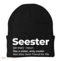 Seester Definition Best Friend For Life Beanie thumb 0