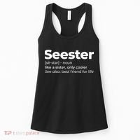 Seester Definition Best Friend For Life Women's Tank Top thumb 0