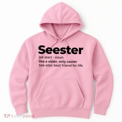 Seester Definition Best Friend For Life Hoodie