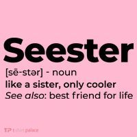 Seester Definition Best Friend For Life Mousepad thumb 1