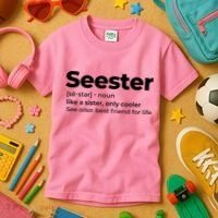 Seester Definition Best Friend For Life Kids T-Shirt thumb 3