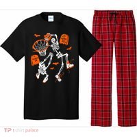 Skeleton Dunking Basketball Halloween Costume Pajama Set thumb 0