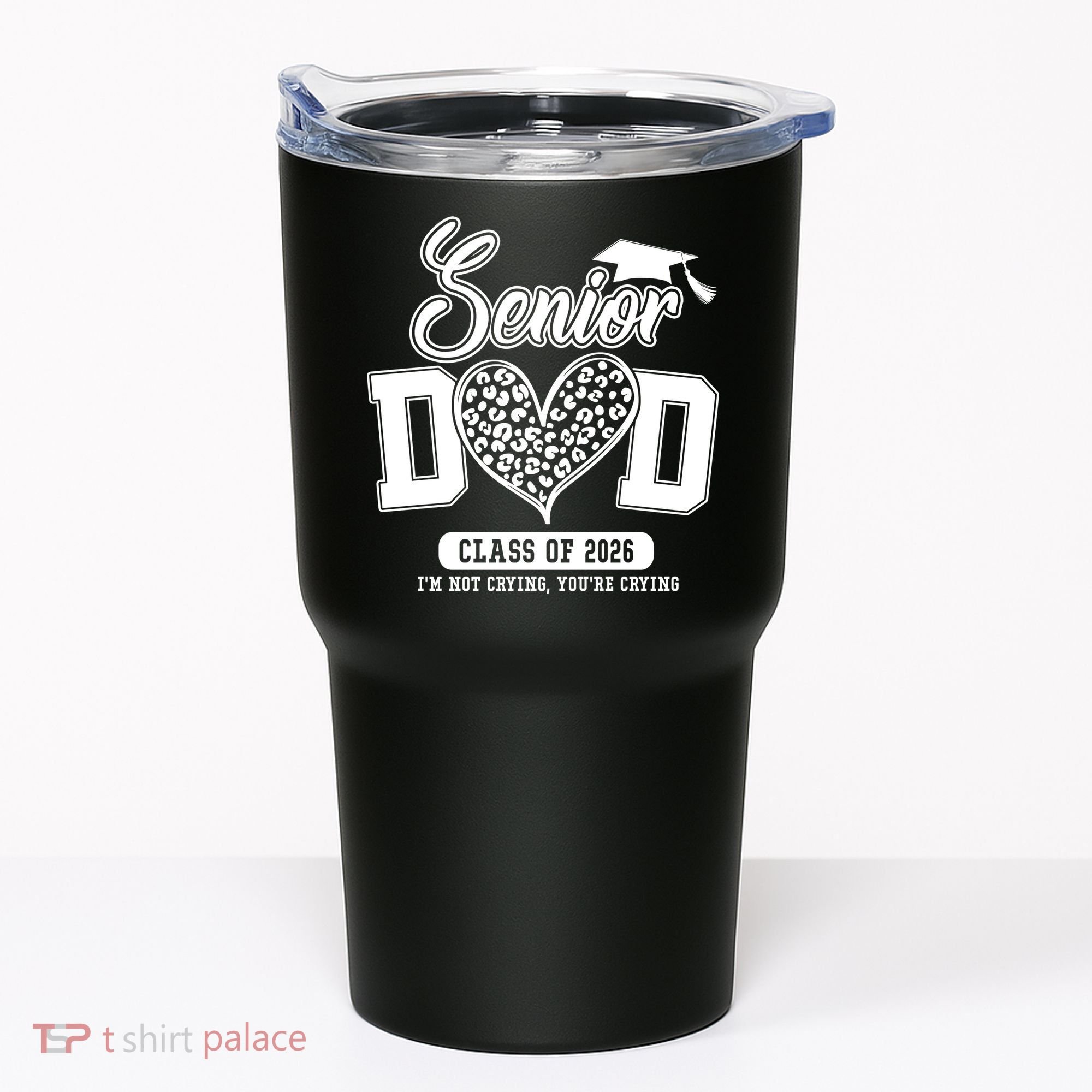 Senior Dad Class Of 2026 Senior Dada 26 Graduation Leopard Tumbler
